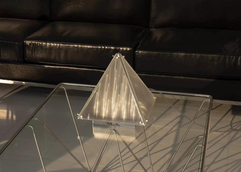Glass Art Floor Designer Lamp