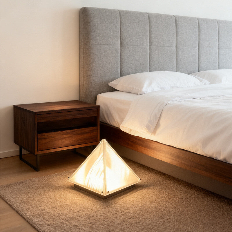 Glass Art Floor Designer Lamp