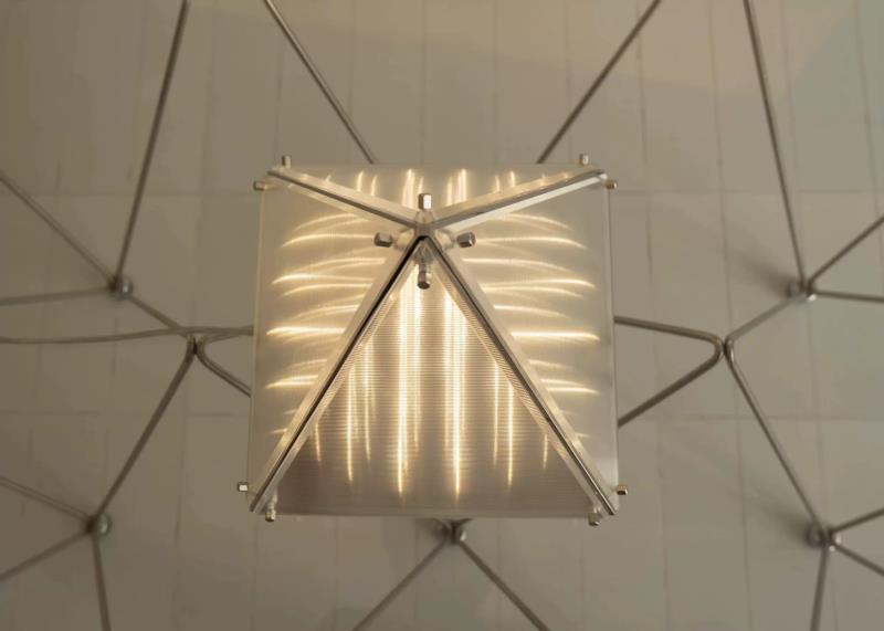 Glass Art Floor Designer Lamp