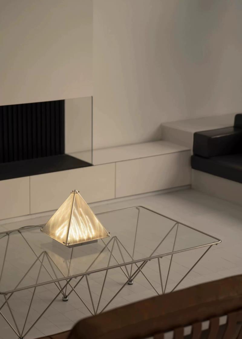 Glass Art Floor Designer Lamp